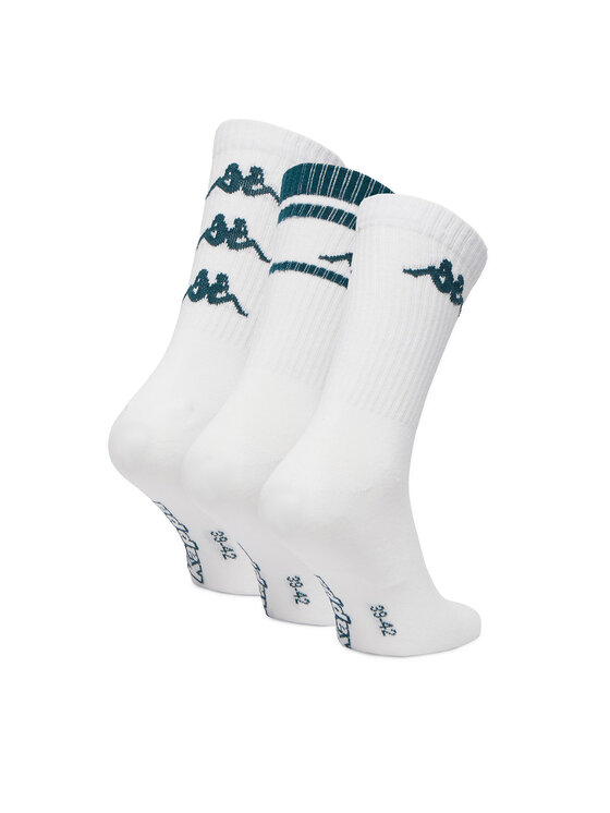 Kappa Довгі шкарпетки Kappa CEO_KR_SUPERT_SS26(3-PACK) Білий