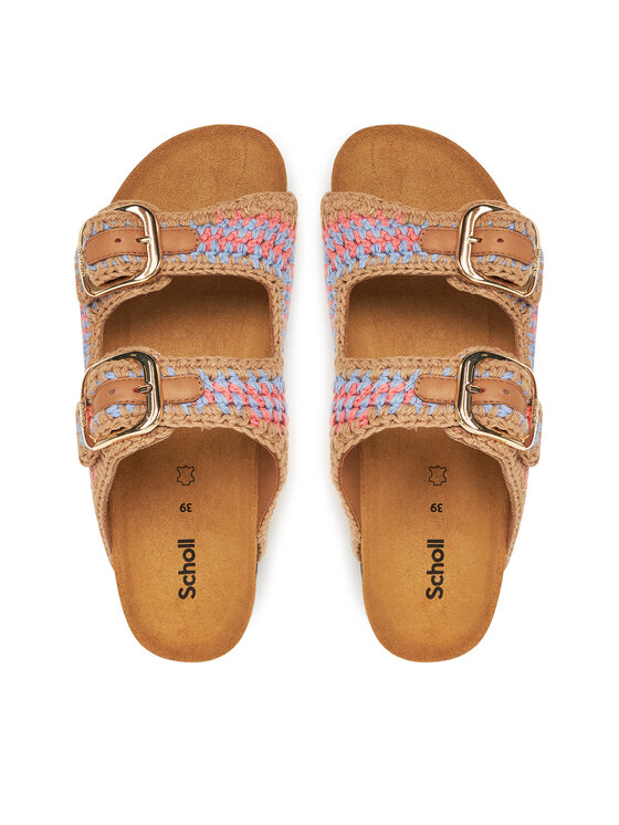 Scholl Шльопанці Scholl Noelle F32248 Коричневий
