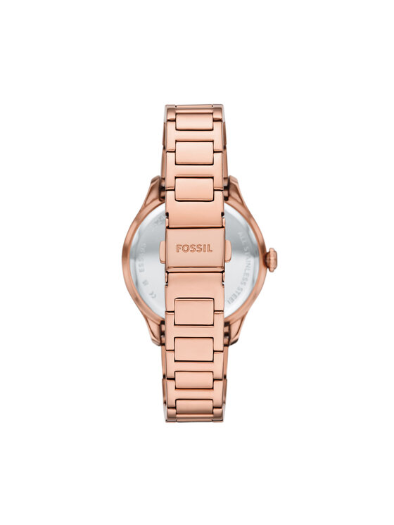 Fossil Годинник Fossil Gilmore ES5394 Золотий
