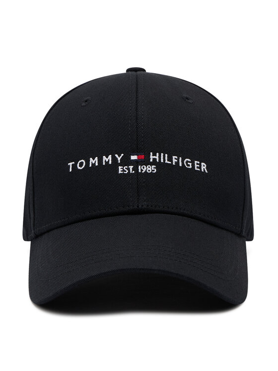 Tommy Hilfiger Czapka z daszkiem Tommy Hilfiger Th Established Cap AM0AM07352 Czarny