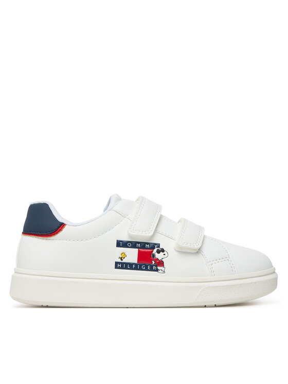 Tommy Hilfiger Sneakersy Tommy Hilfiger Hector T1X9-35320-1355 S Biały