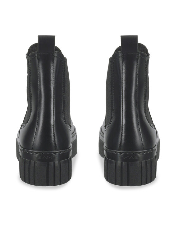 Gant Kotníková obuv s elastickým prvkem Gant 29551787 Černá