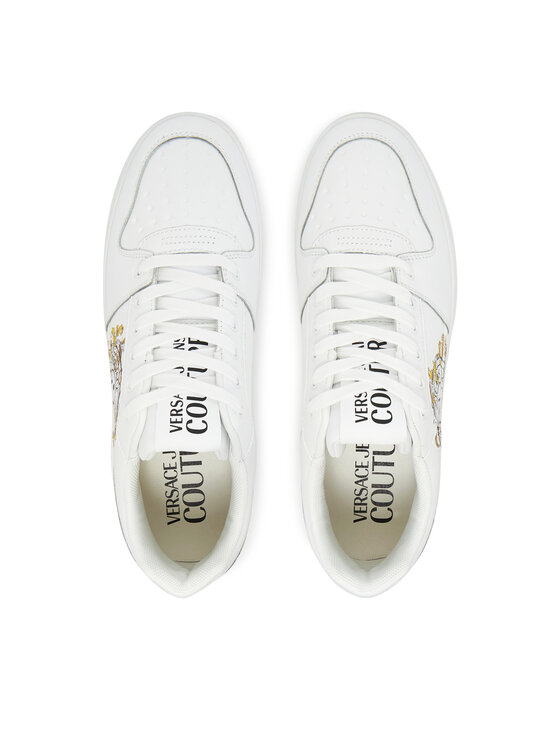 Versace Jeans Couture Снікерcи Versace Jeans Couture 78YA3SJ1 Білий