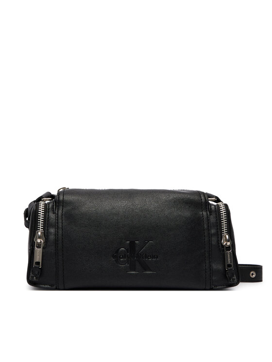 Calvin Klein Crossover torbica Calvin Klein Jeans Flight Bag LV04D3469G Crna