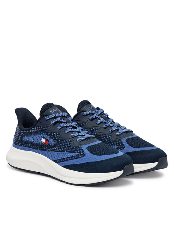 Tommy Jeans Superge Tommy Jeans Runner Knitted EM0EM01713 Modra