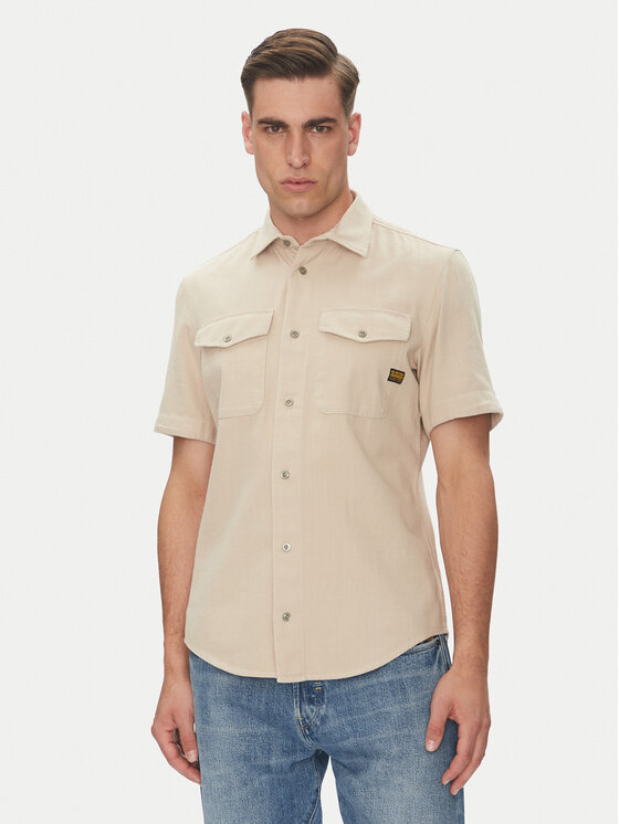G-STAR G-STAR Camisa Marine D19751-D454 Beis Slim Fit