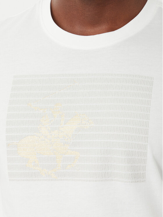 Beverly Hills Polo Club Beverly Hills Polo Club Camiseta M1617-HR Blanco Regular Fit