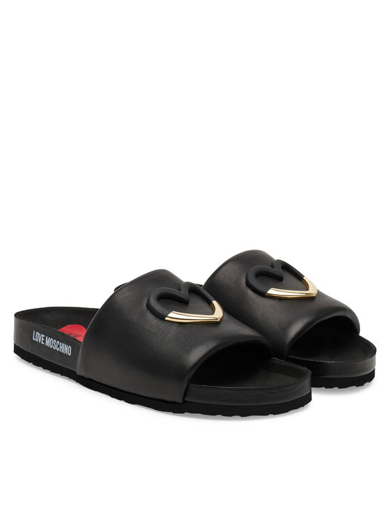 LOVE MOSCHINO Шльопанці LOVE MOSCHINO JA28283G1MIE0000 Чорний