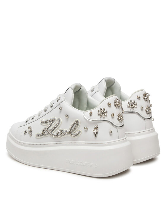 KARL LAGERFELD Sneakersy KARL LAGERFELD Ankapri KL63525 Bílá