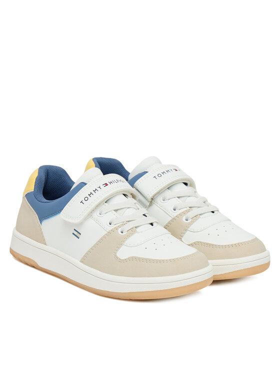 Tommy Hilfiger Сникърси Tommy Hilfiger T1X9-34345-1269 S Бял