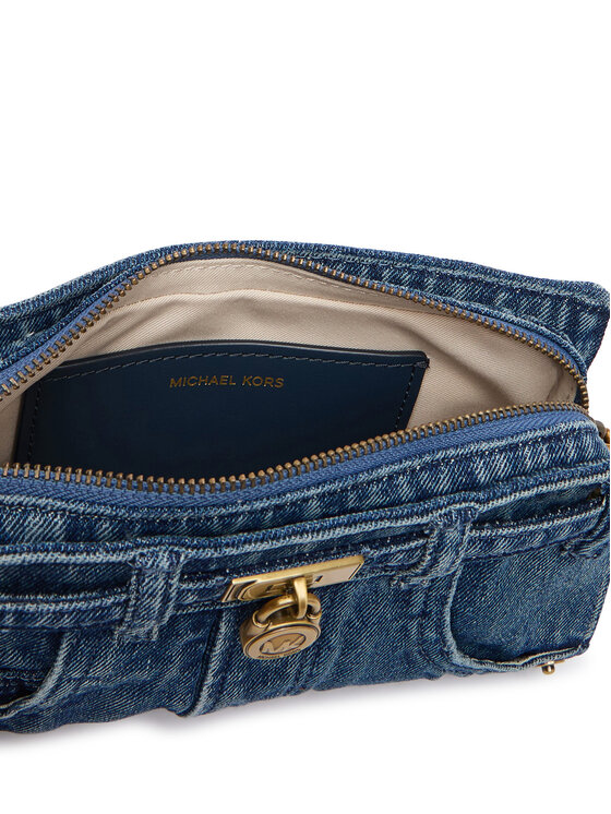 MICHAEL Michael Kors Torbica MICHAEL Michael Kors Hamilton 32F6BNXC0C Plava