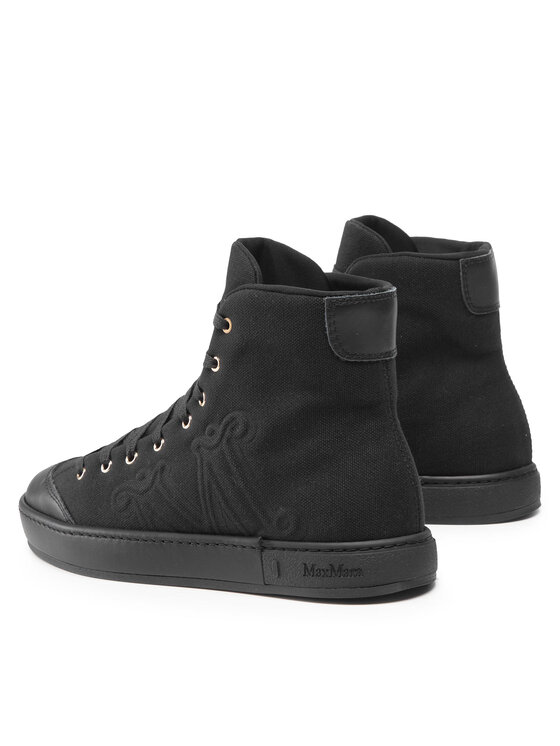 Max Mara Laisvalaikio batai Max Mara Tabeit 47611326600 Juoda