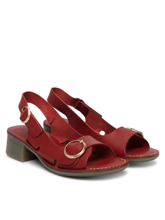 Fly London Сандали Fly London Edovflay P145237 Червен