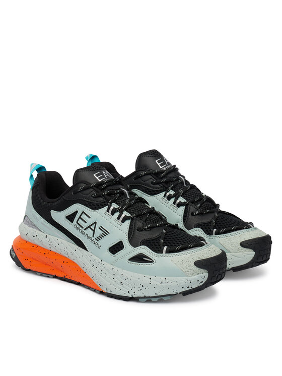 EA7 Emporio Armani Sneakersy EA7 Emporio Armani 7X000602 AF10181 MZ703 Šedá