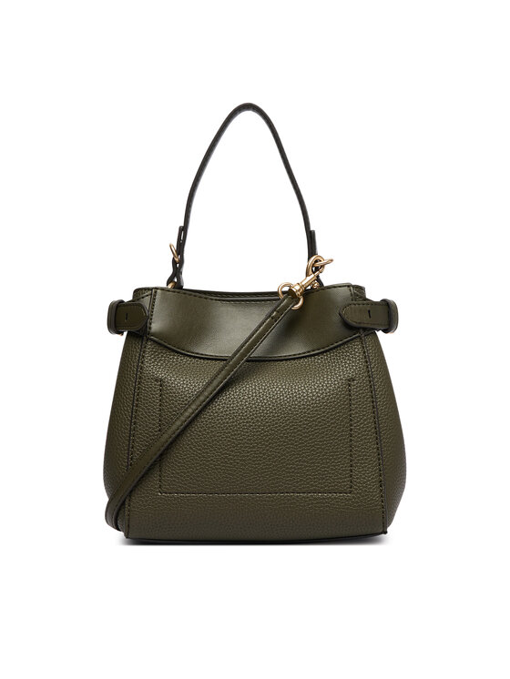 Calvin Klein Τσάντα Calvin Klein Mix Media Crossbody LV04F3885G Σκούρο πράσινο