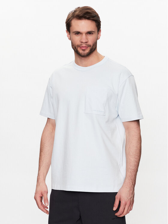 New Balance New Balance T-shirt MT23567 Blu Relaxed Fit