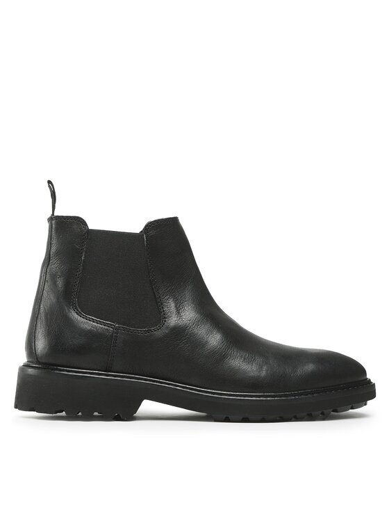POVE HOMME: Bottines à lacets - Marron clair