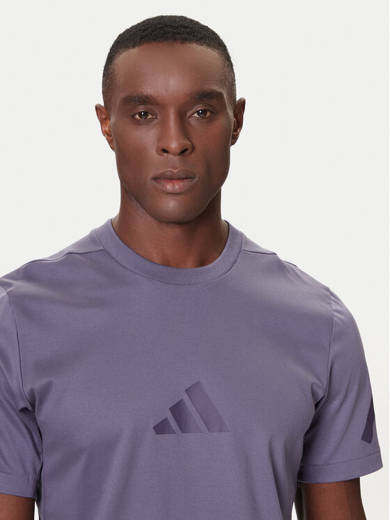 adidas adidas Футболка Z.N.E. JW4740 Фіолетовий Regular Fit