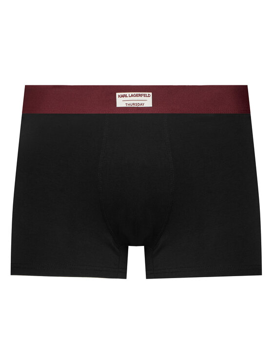KARL LAGERFELD KARL LAGERFELD Conjunto de calzoncillos boxer A3M47005 Negro