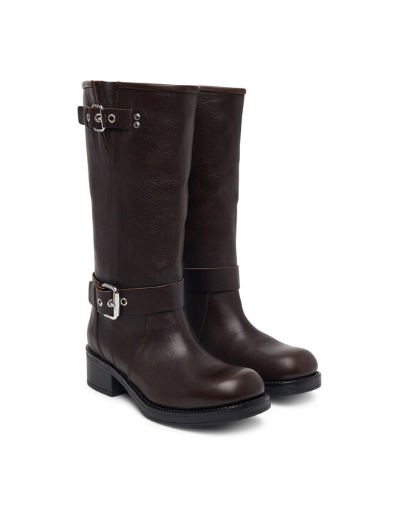 Weekend Max Mara Чоботи Weekend Max Mara Addobbo 2625796034 Коричневий