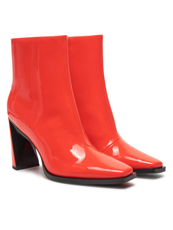 United Nude Polokozačky United Nude Poly Bootie Hi 108635703 Červená