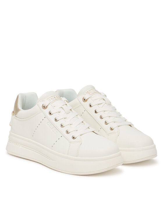 Guess Снікерcи Guess FLPWES ELE12 Білий