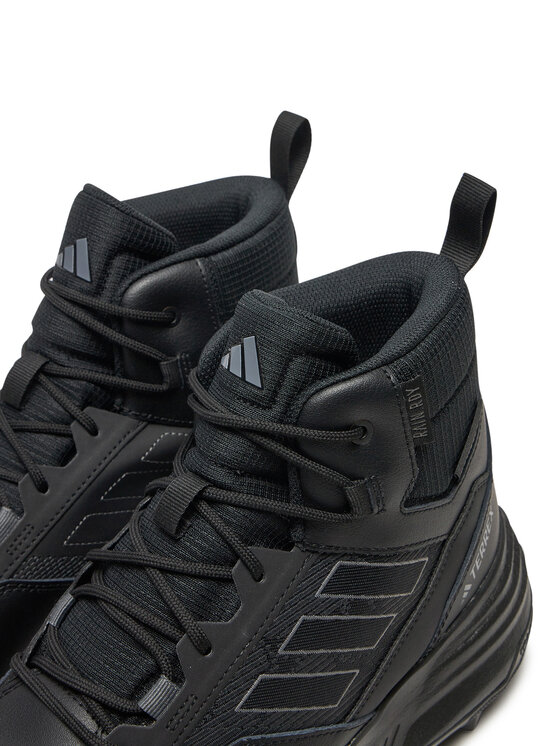 adidas Παπούτσια πεζοπορίας adidas Unity Leather Mid RAIN.RDY IF4977 Μαύρο