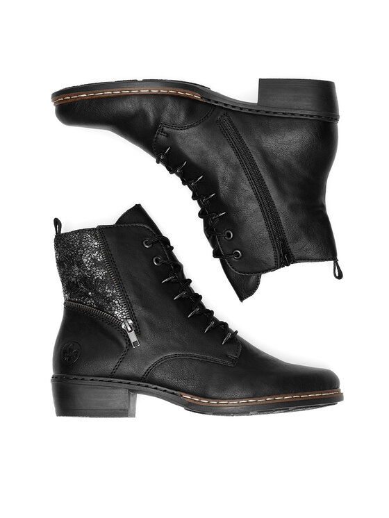 Rieker Ghete Rieker Y0800-00 Negru