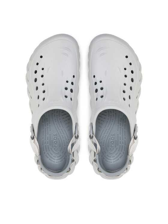 Crocs Шльопанці Crocs Echo Clog 207937 Сірий