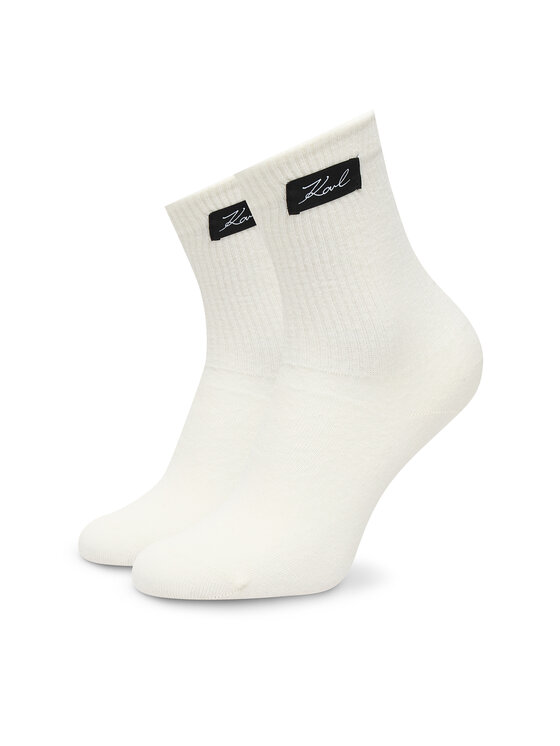 KARL LAGERFELD Ilgos kojinės KARL LAGERFELD B1W47036 Juoda