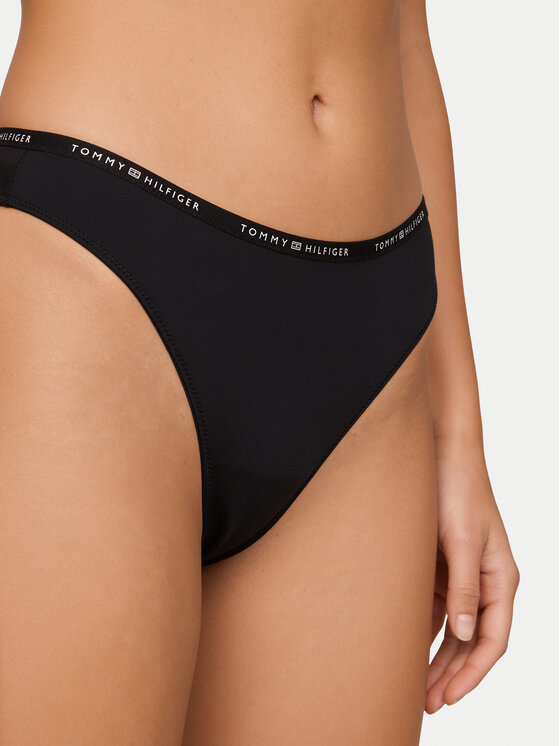 Tommy Hilfiger Tommy Hilfiger Conjunto de tangas UW0UW06343 Negro
