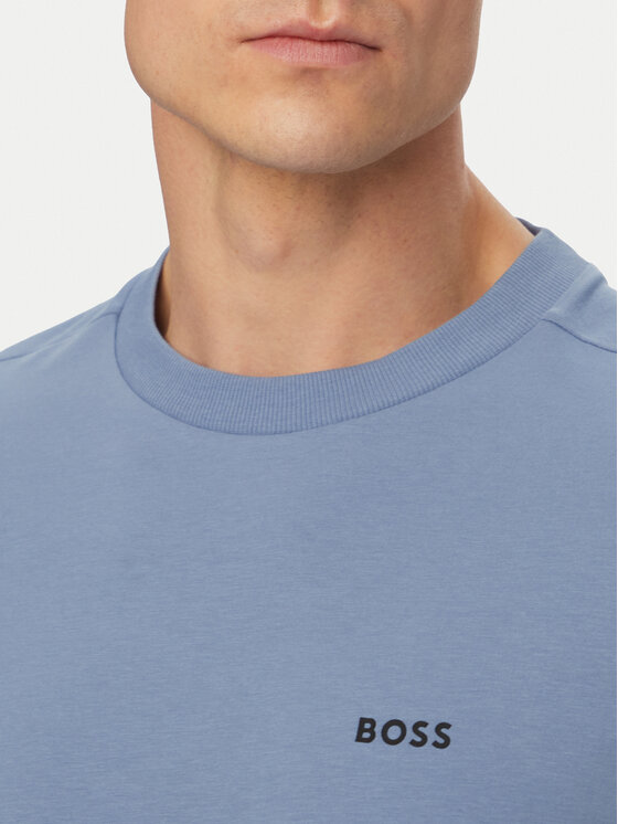 BOSS BOSS Футболка 50506373 Світло-синій Regular Fit