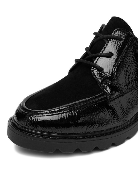 Remonte Polobotky Remonte D2Q03-02 Černá