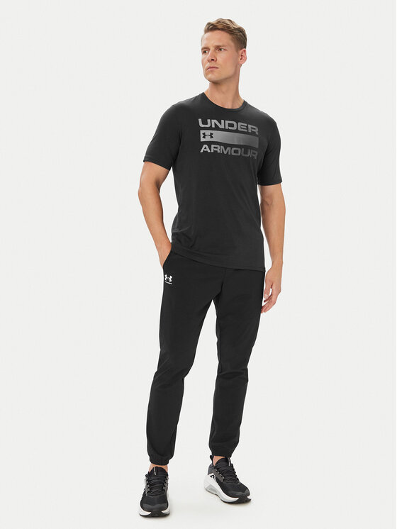 Under Armour Under Armour Marškinėliai Ua Team Issue Wordmark 1329582 Juoda Loose Fit