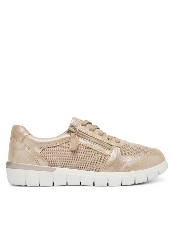 Caprice Sneakersy Caprice 9-23700-42 Złoty