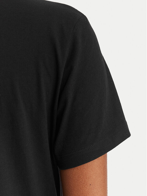 BOSS BOSS Camiseta Elove 50554696 Negro Slim Fit