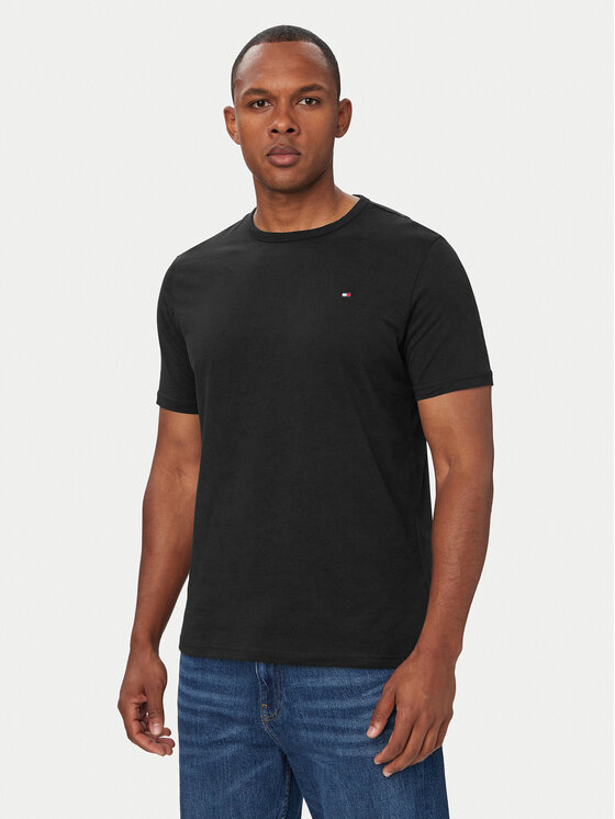 Tommy Hilfiger Tommy Hilfiger Conjunto de camisetas UM0UM03870 Negro Regular Fit