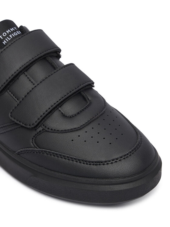 Tommy Hilfiger Сникърси Tommy Hilfiger Low Cut Velcro Sneaker T3X9-35240-1355 S Черен