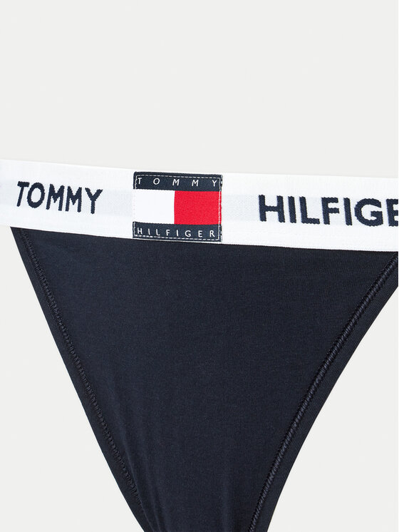 Tommy Hilfiger Tommy Hilfiger Klasikinės kelnaitės UW0UW05622 Tamsiai mėlyna