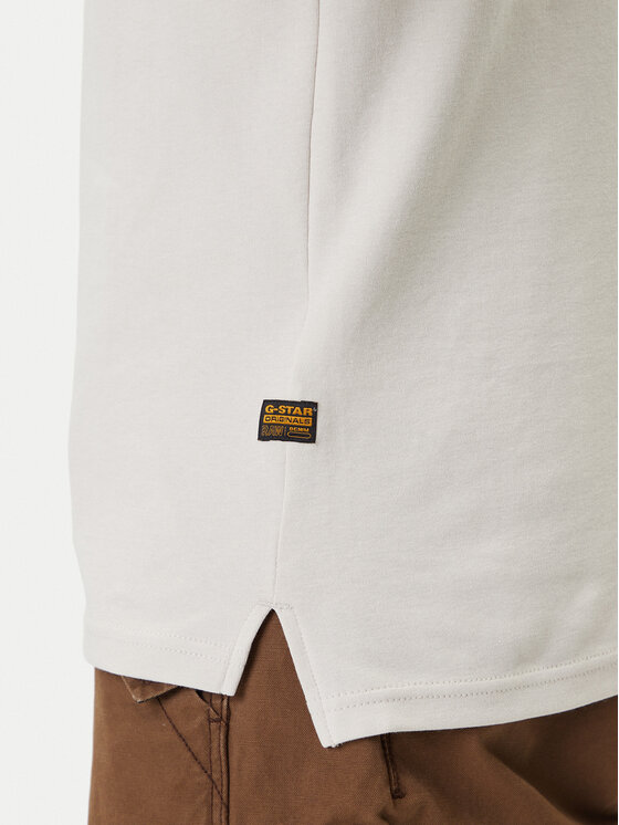 G-Star Raw G-Star Raw Camiseta Nifous D24449-D976 Écru Regular Fit