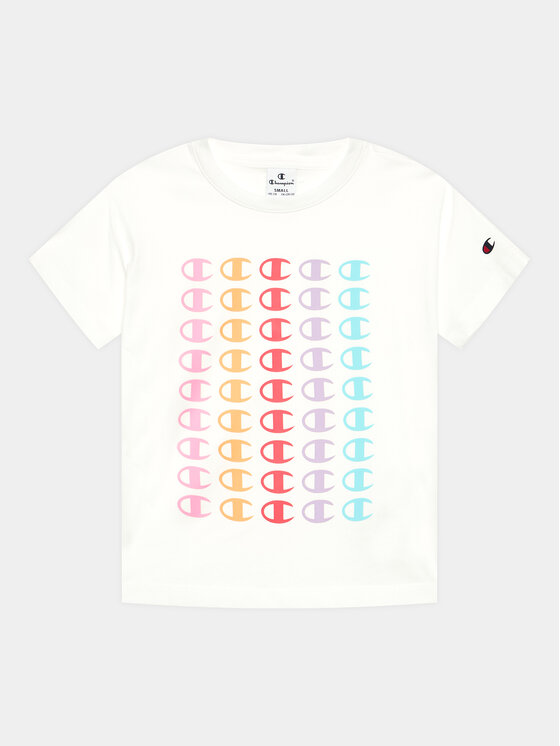 Champion Champion T-shirt 404618 Bijela Regular Fit