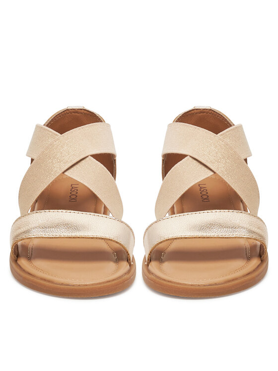Lasocki Young Босоніжки Lasocki Young VERNIS CI12-3027-08 Золотий
