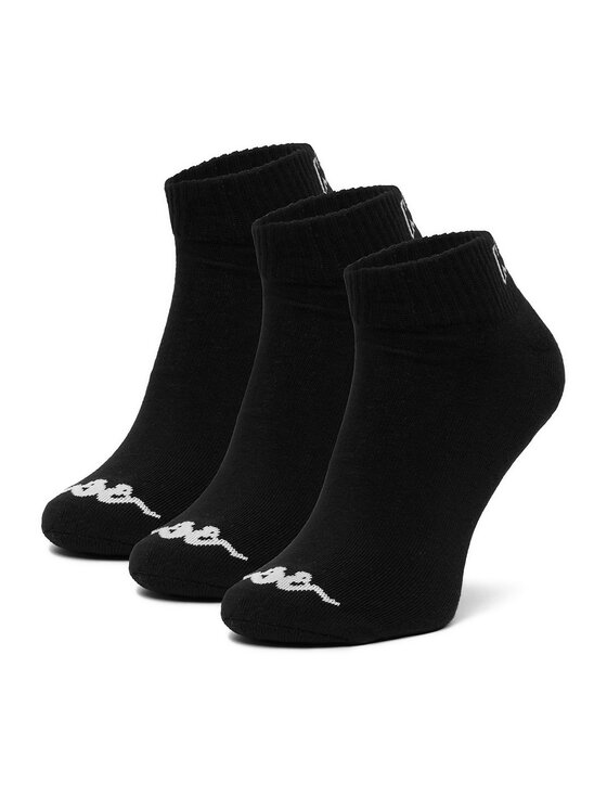 Kappa Довгі шкарпетки Kappa CEO_KR_GOAL_SS26 (3-PACK) Чорний