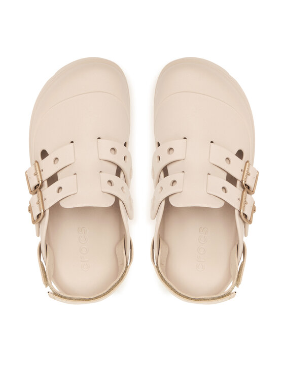 Crocs Босоніжки Crocs Loaferette Clog 214105 Бежевий
