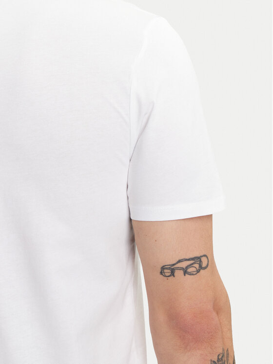 Guess Guess Marškinėliai M5YI44 KBW41 Balta Regular Fit