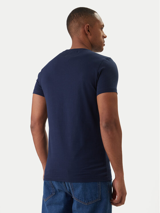 Tommy Hilfiger Tommy Hilfiger Camiseta MW0MW10800 Azul marino Slim Fit