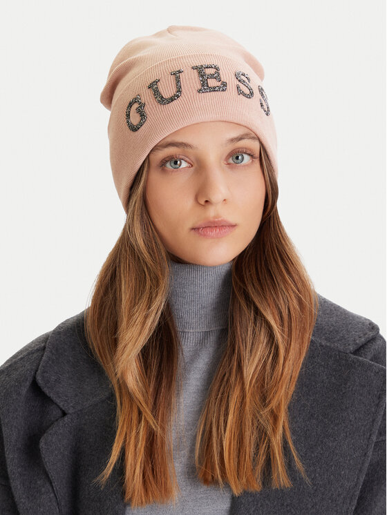 Guess Шапкa Guess AW5398 POL01 Рожевий