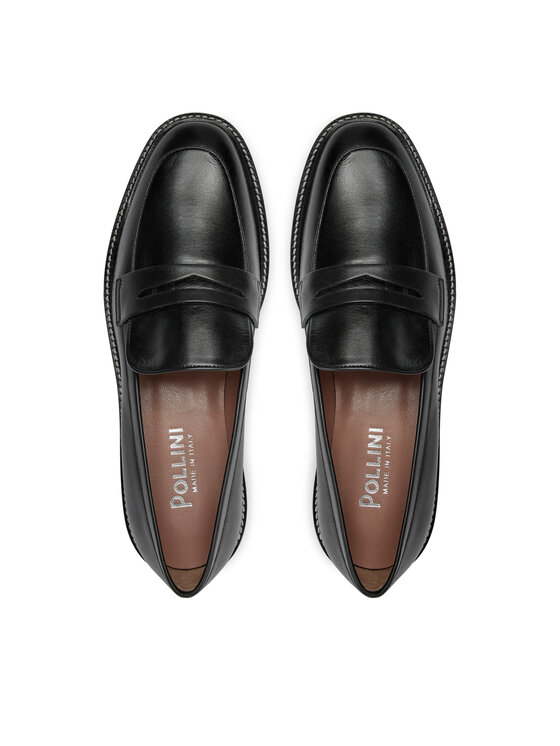 Pollini Мокасини Pollini SA10093G1LTDG000 Чорний