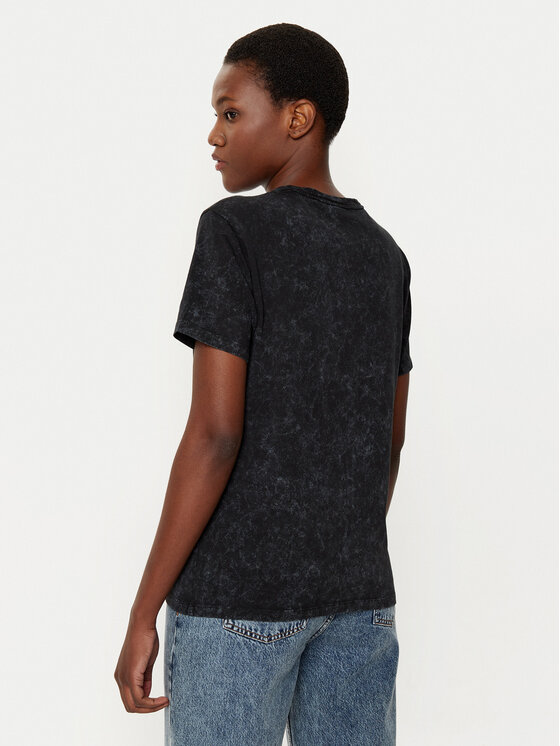 HUGO HUGO Футболка Damacia_3 50535491 Чорний Regular Fit
