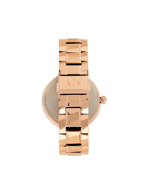 Armani Exchange Годинник Armani Exchange Audelle AX4408 Рожеве золото